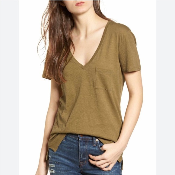 Madewell nwt size large pocket T-shirt - Picture 1 of 4